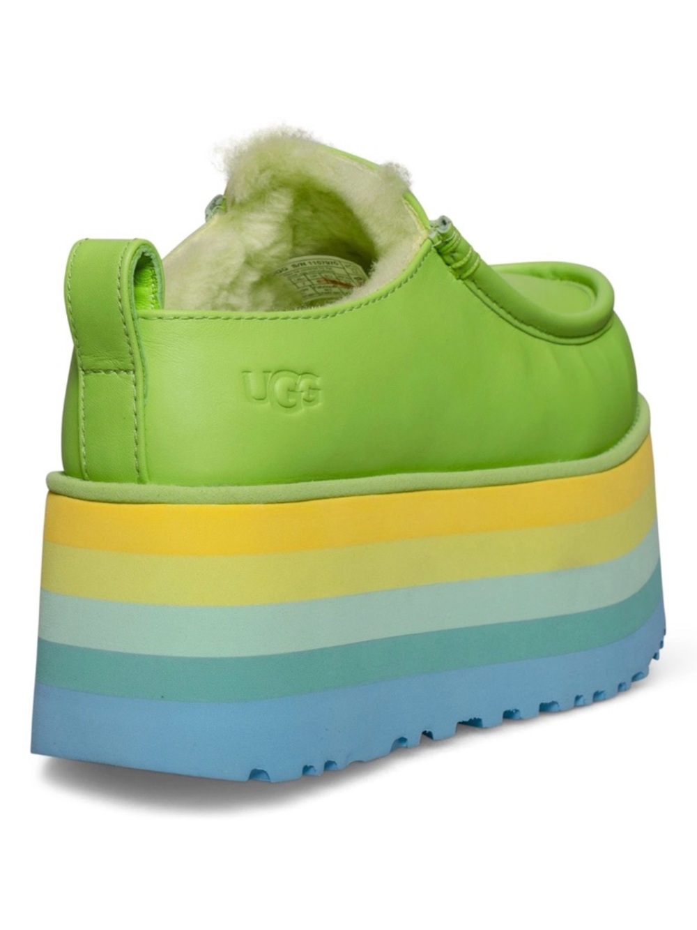 UGG URSEEN Platform Slip On Size 8/9 Shoes NWT - Picture 2 of 12
